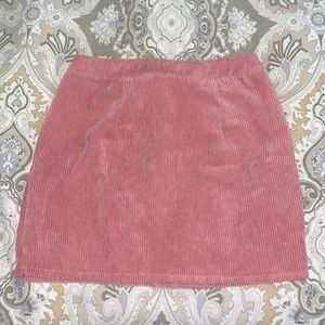 Small pink Shein skirt